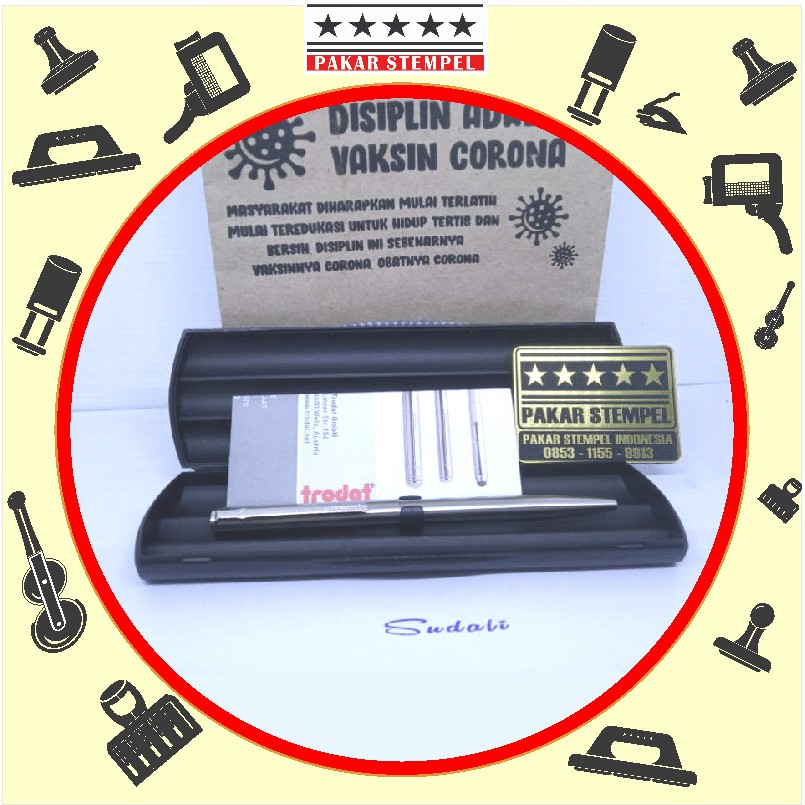 

stempel bolpoint ukuran 35x7mm