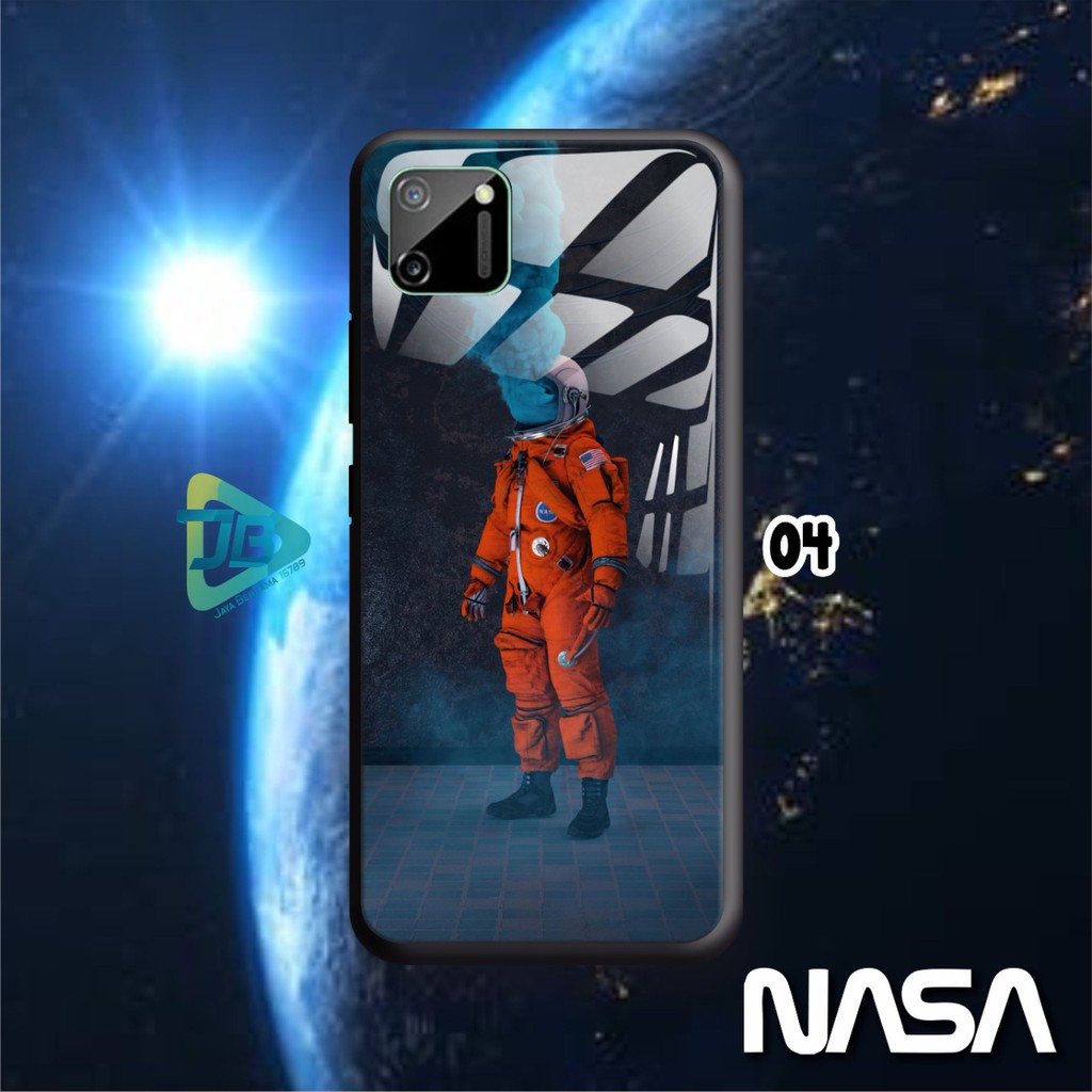 SOFTCASE BACK CASE GLASS KACA NASA OPPO A33 A37 A39 A71 A72 A92 A53 A32 A33 A91 A52 JB2660