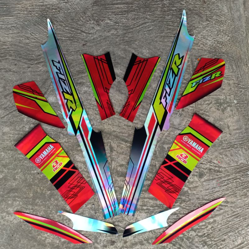 STRIPING FIZ R VARIASI FIZR HOLOGRAM RACING