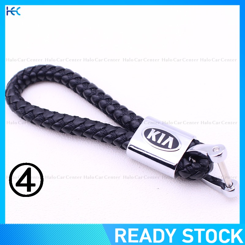 【Ready Stock】Alloy Metal Logo Motorcycle Keychain Car keychain SET for KIA