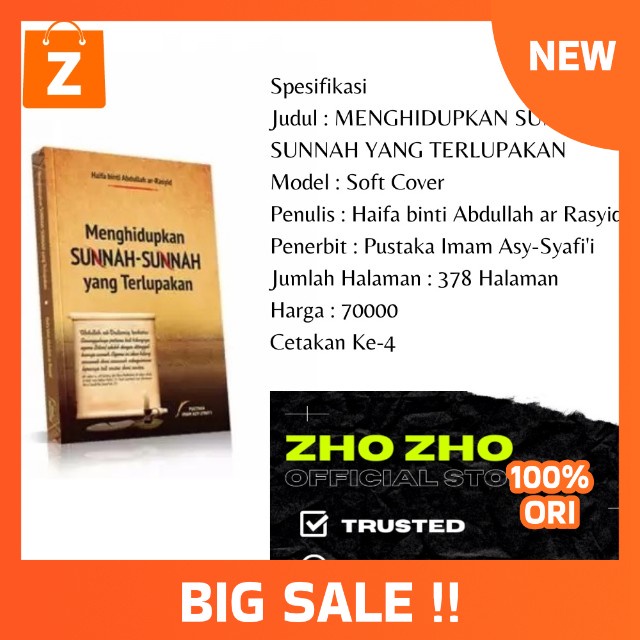 Buku Menghidupkan Sunnah Sunnah Yang Terlupakan
