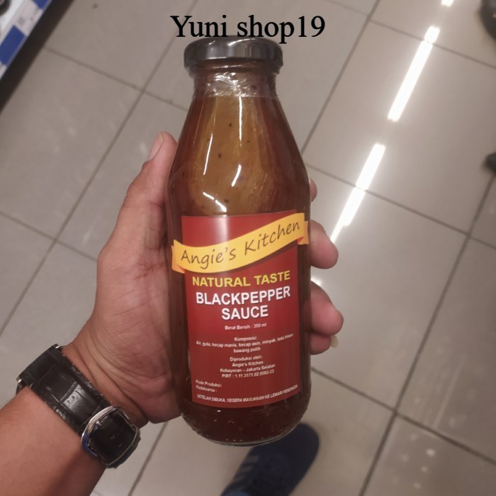 

angies kitchen black pepper sauce 350ml