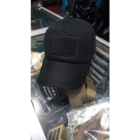 topi jaring/topi bdu jaring double mess