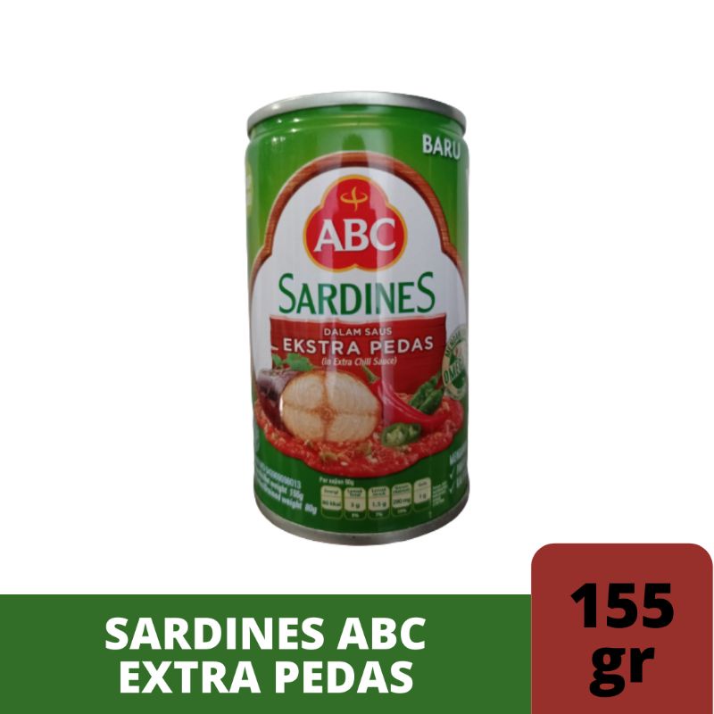 

SARDINES ABC EXTRA PEDAS - 155g
