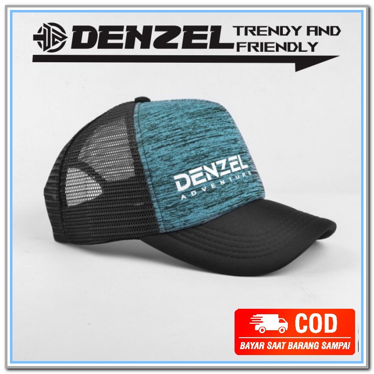 Hot Sale Kode-764 Topi Pria Murah Keren Distro Jaring Trucker WK113 Denzel Original Dz 05 Topi T