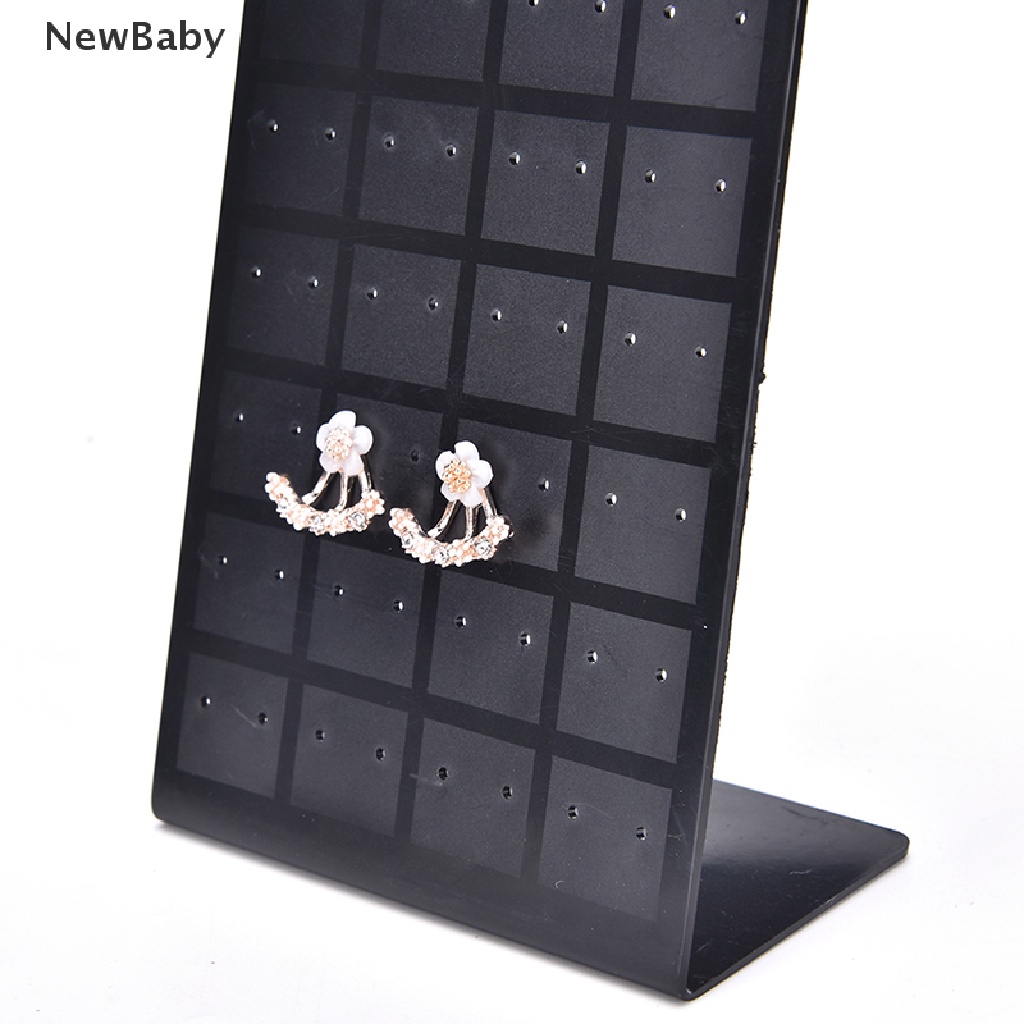 Rak Display Organizer Perhiasan Anting Bahan Plastik