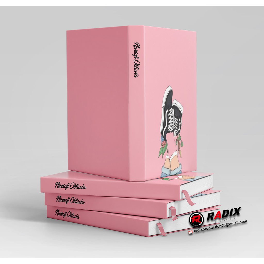 

Buku Catatan Notebook Custom Hardcover Art