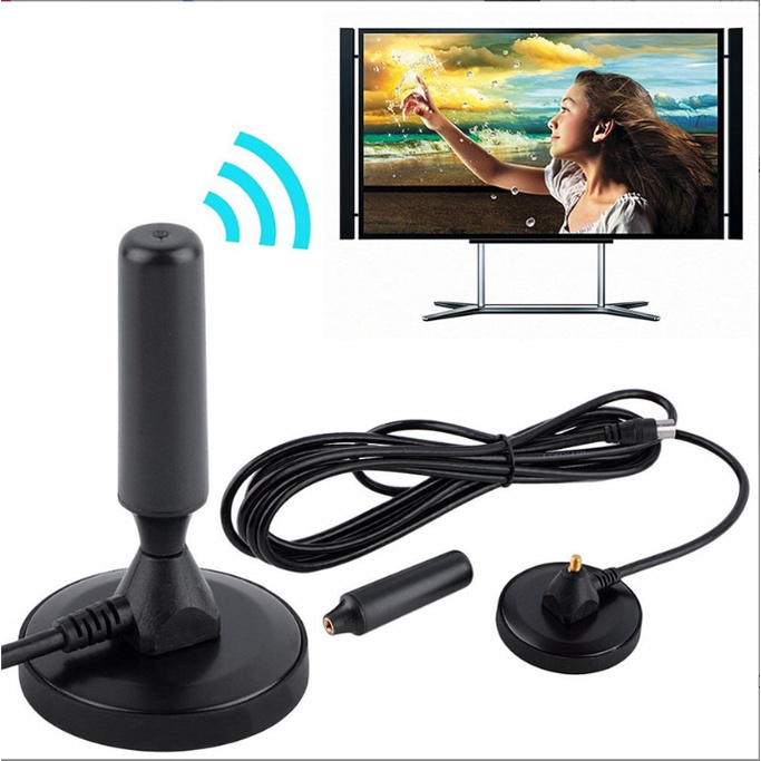 HIGH GAIN 1080P HDTV Antenna Booster Portable Indoor Digital TV Antennas HDTV DTMB HD ATSC TV Antenna ISDB Set-Top Box Antenna ANTENA STICK TV Untuk Indoor Dan Outdoor