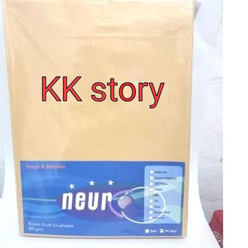 

☑ Amplop Coklat Ukuran A4 Neuro ( 30 x 22 cm ) SEAL ♞
