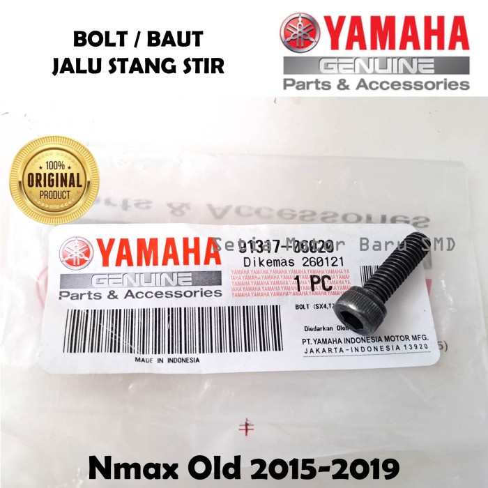 Bolt Baut Jalu Stang Stir Motor Yamaha Nmax N Max Old Asli Parts Original