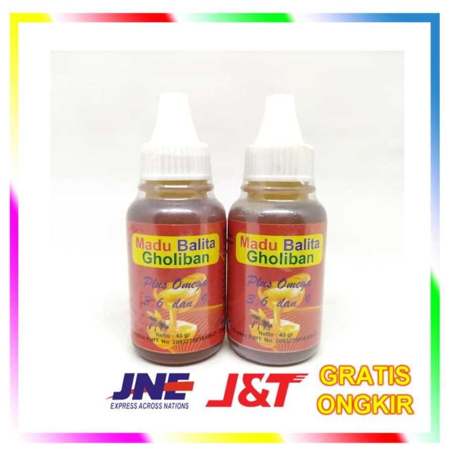 

Madu Balita Gholiban Plus Omega 3 6 9