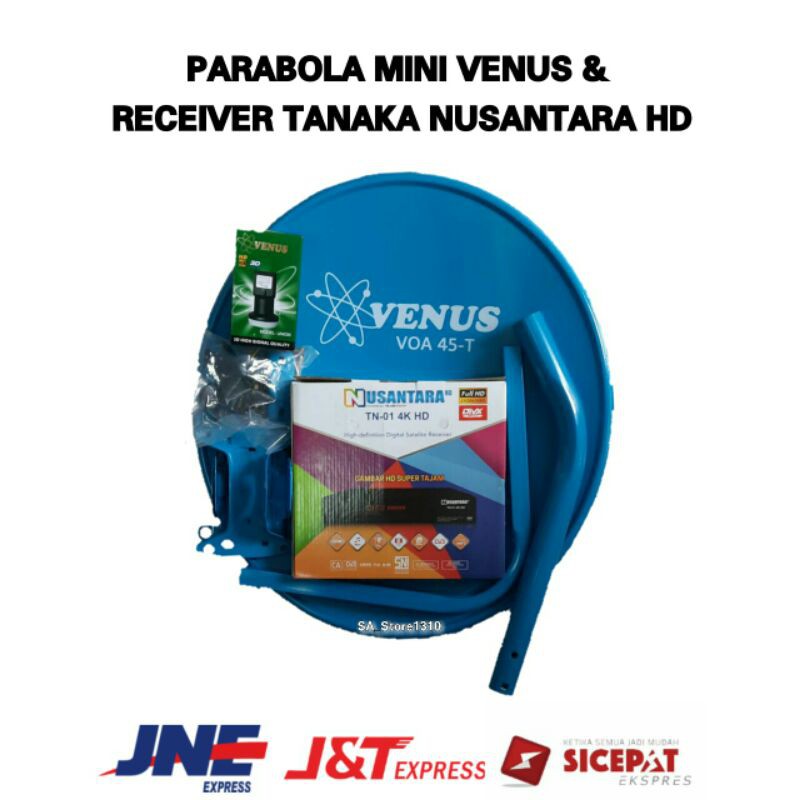 Parabola Mini Venus & Receiver Tanaka Nusantara HD