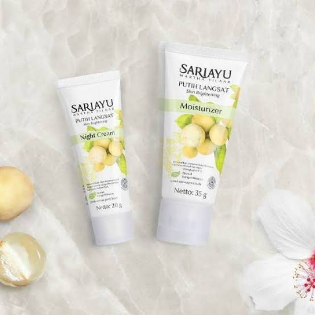 [ SARIAYU ] Putih Langsat Night Cream