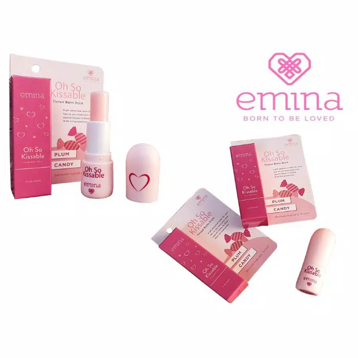 EMINA OH SO KISSABLE TINTED BALM STICK 3.4g