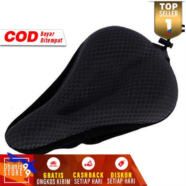❗SALE☮ Cover Jok Sepeda MTB Gunung Murah Sarung Sadel Sepedah Lipat Silicone Saddle Bike