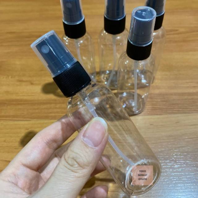 Botol Plastik Kosong 20ml / 30ml / 60ml Spray Semprot Pump Fliptop TERMURAH Berkualitas Ready Stok