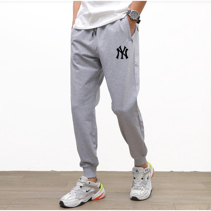 JOSJOLI_STORE/Celana Jogger Alan Bordir/Celana Panjang Jogger Pria Dewasa/Fit Pemakai 28-32cm