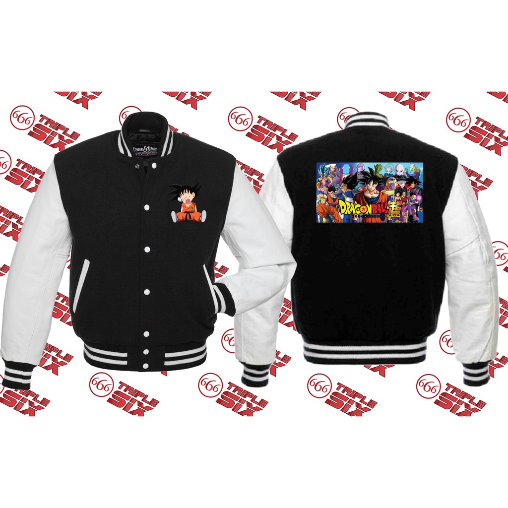 Jaket Varsity Baseball Dragon Ball Super