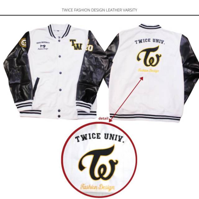 twice varsity jacket