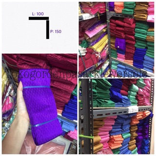  GORDEN  JENDELA  POLOS  MOTIF SIDO T150cm L100cm Shopee 