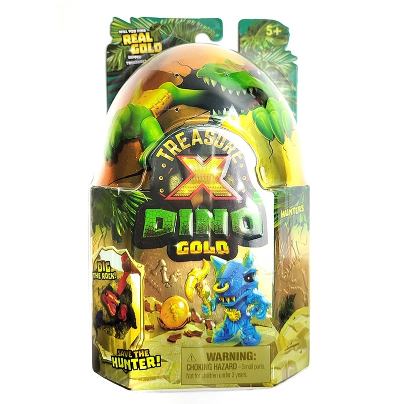 Treasure X Dino Gold Dino Hunter / mainan anak surprise / unbox toys / toys surprise