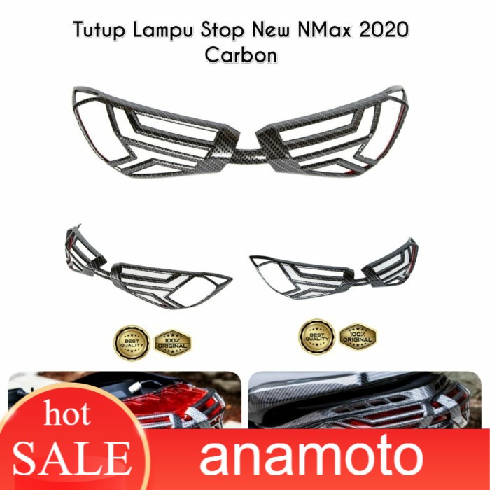 cover lis stoplamp all NEW NMAX 2020 motif carbon