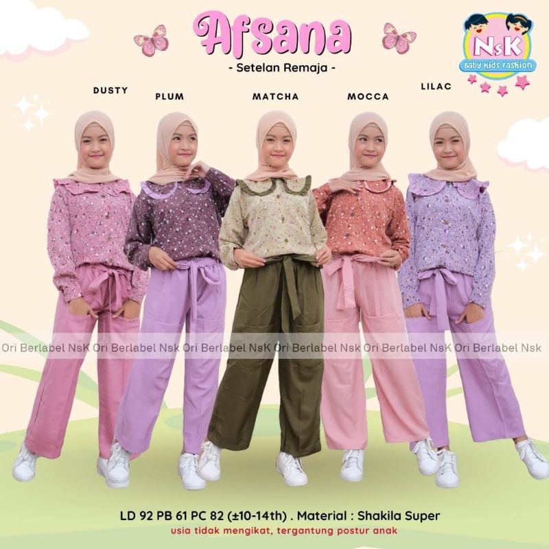AFSANA SET KIDS