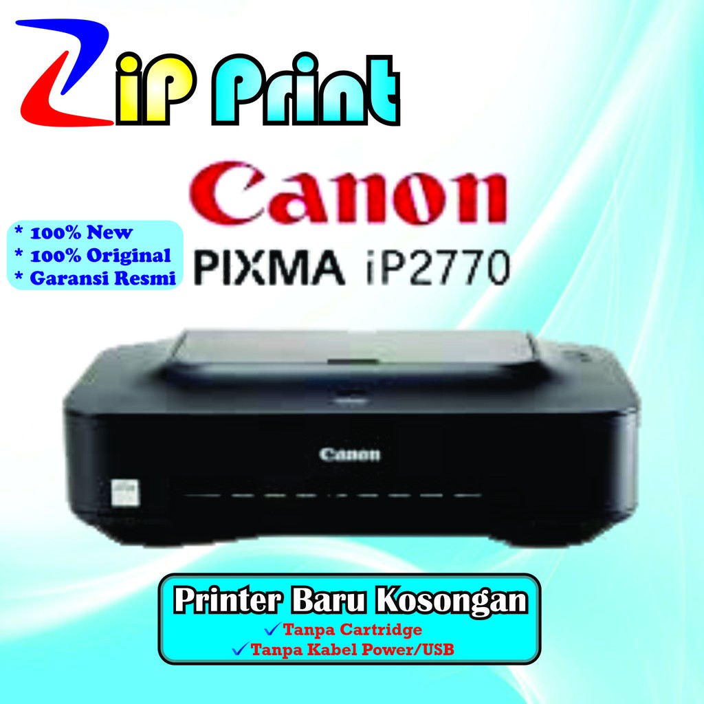 Printer Canon IP2770 IP.2770 IP 2770 Baru Kosongan