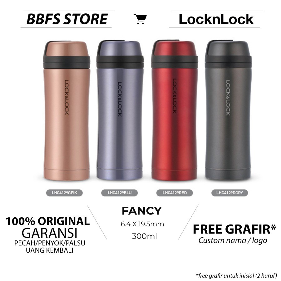 Jual Lock N Lock Fancy Vacuum Bottle Tumbler 300ml Lhc4129 Termos Lockandlock Shopee Indonesia 9824