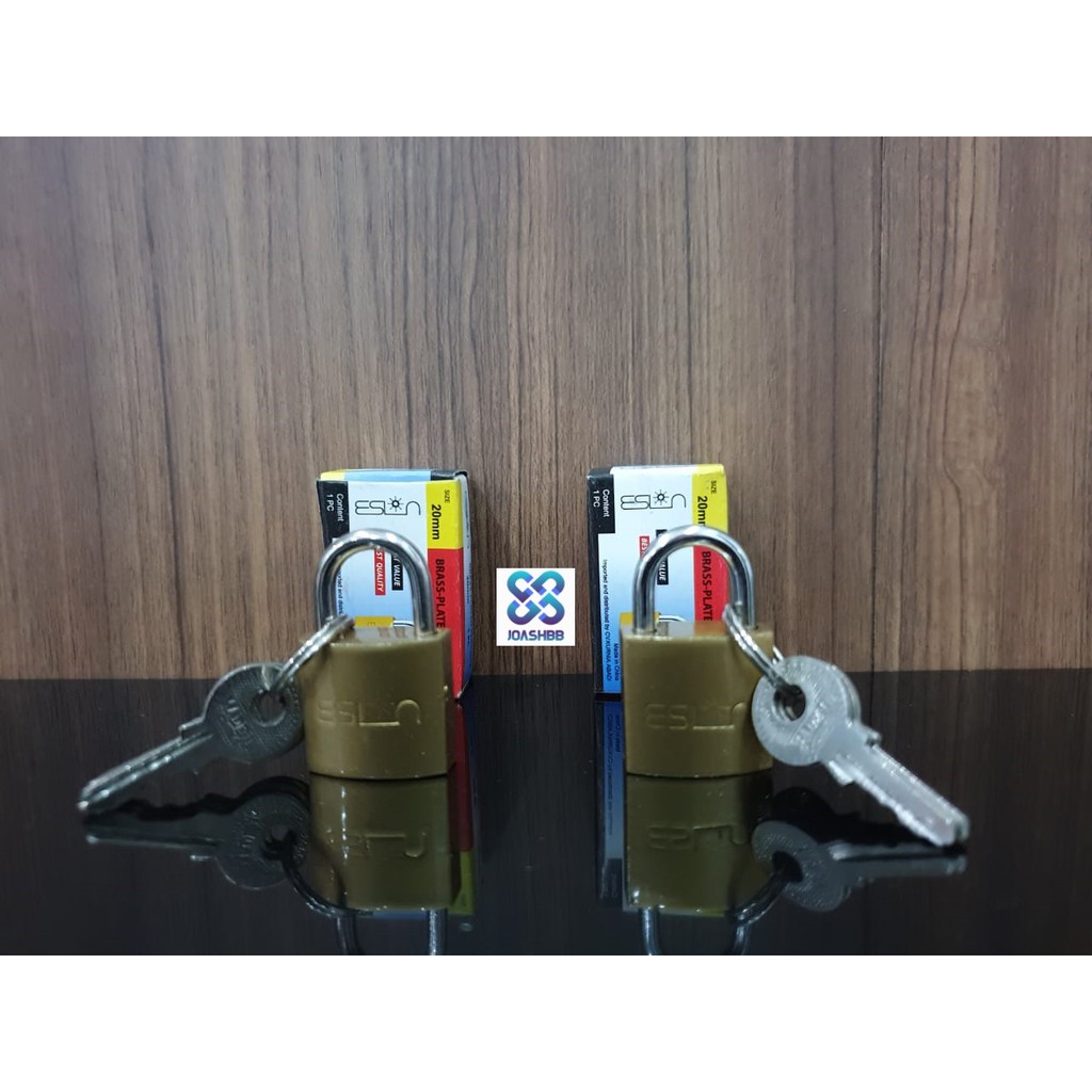 Gembok Besi Kuning ESLON / Padlock Kuning