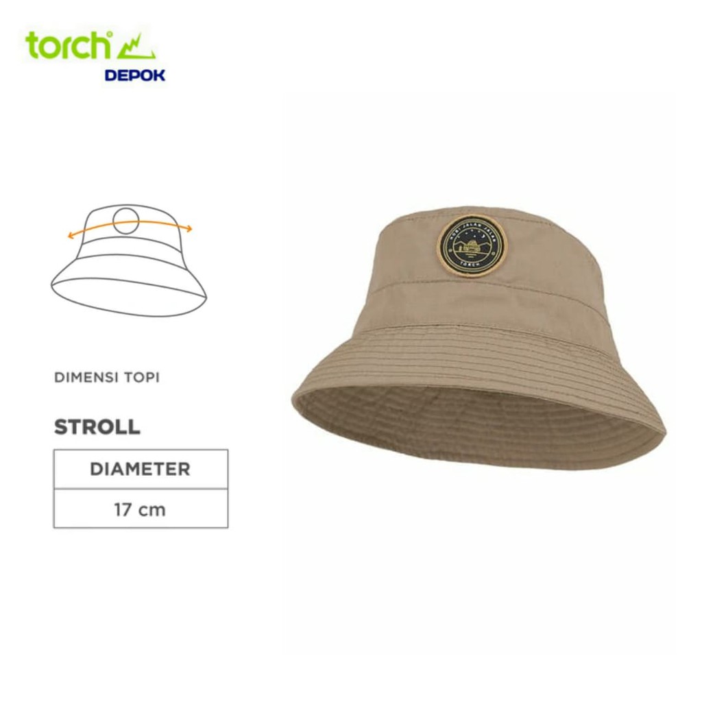 TORCH Depok Topi Rimba Stroll Cream