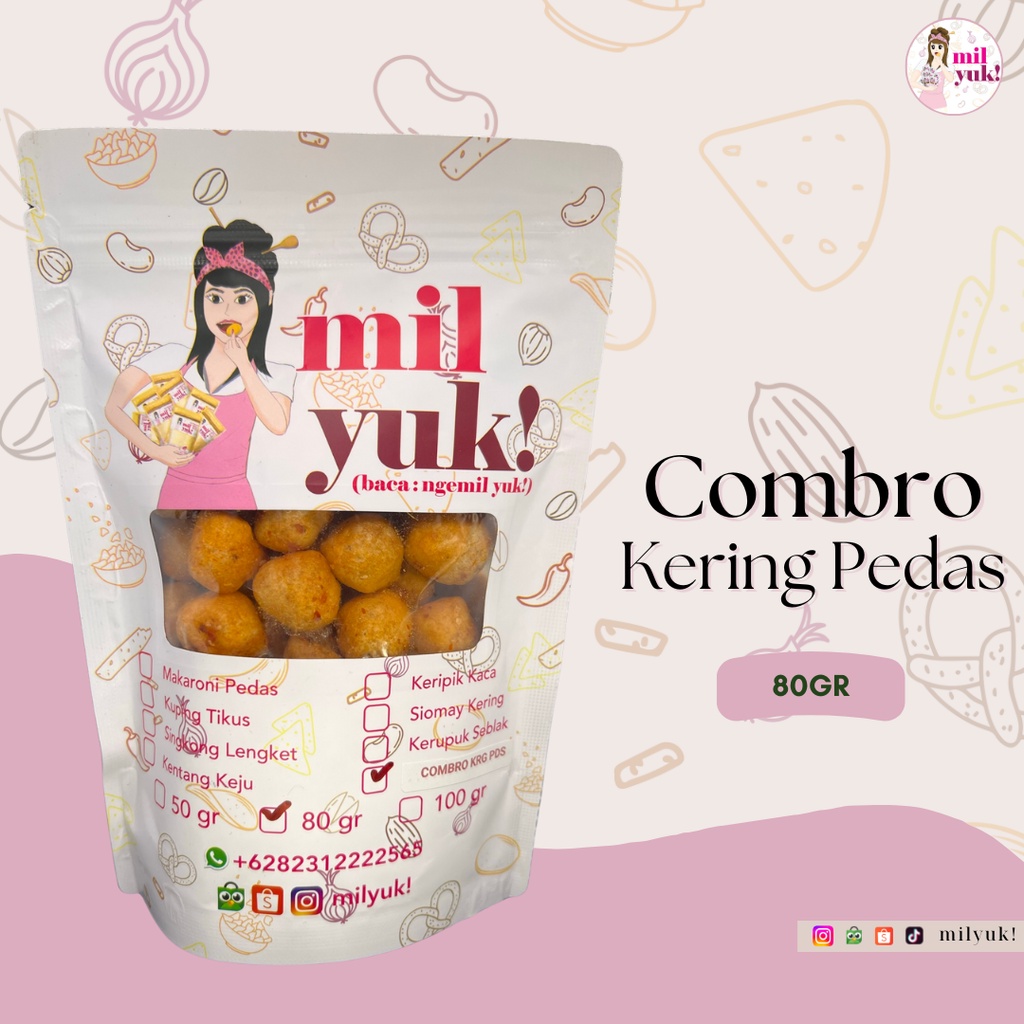 

MilYuk! KERIPIK COMBRO KERING PEDAS
