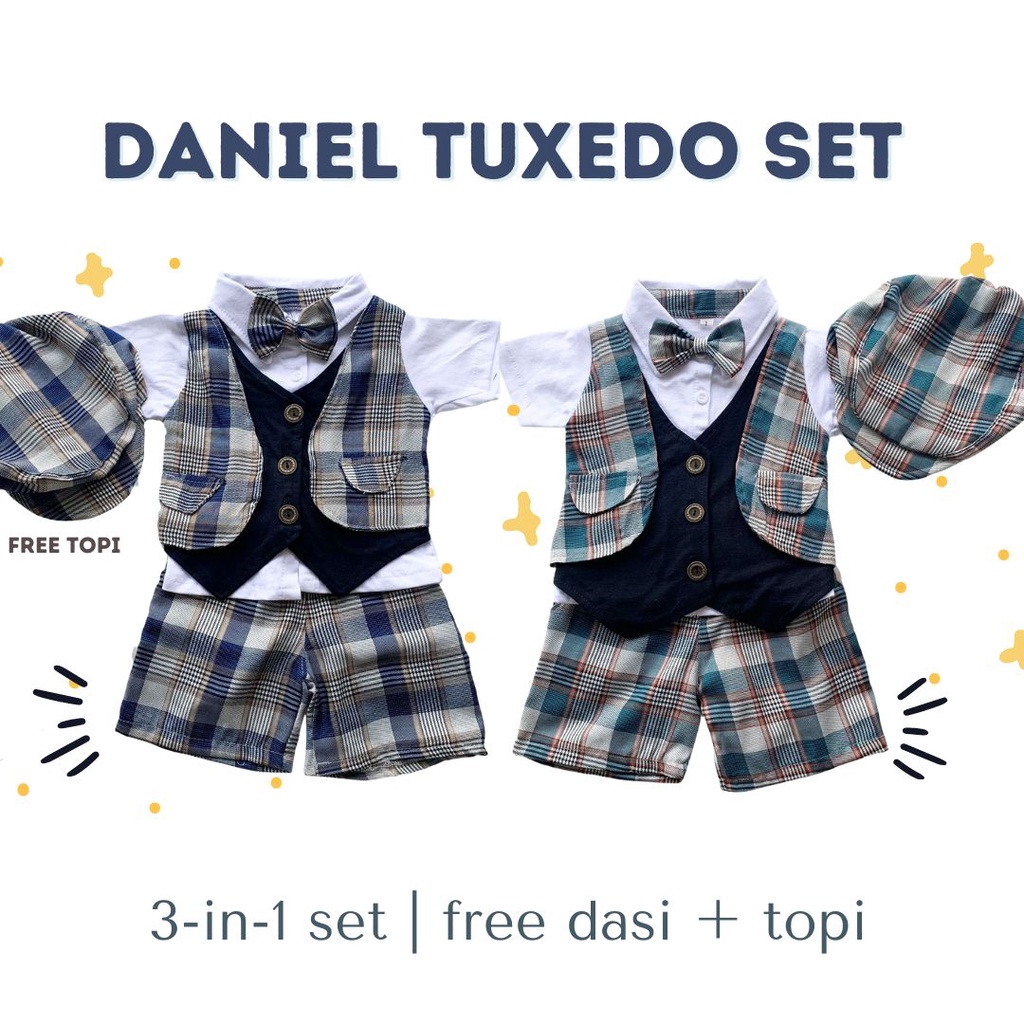 GROSIR ANDREW TUXEDO SET