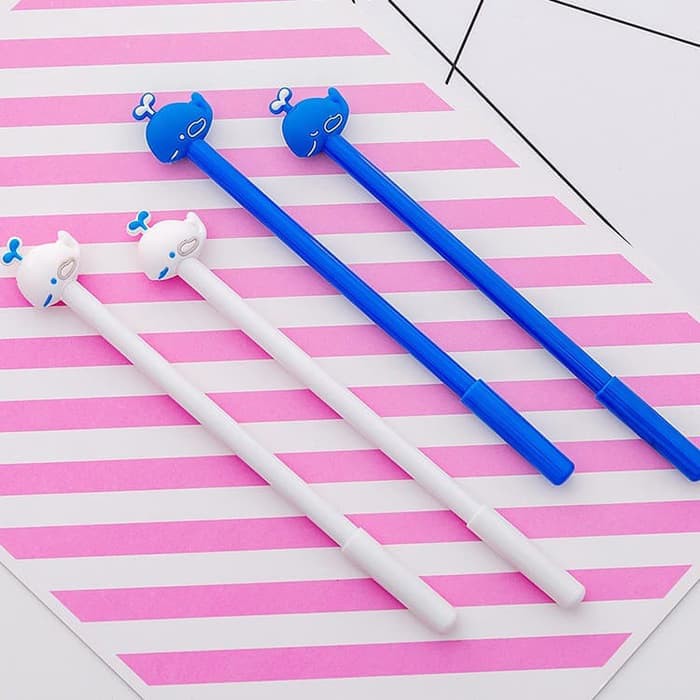 

Pulpen Whale Pena Pen Bolpoin Ballpoint Karakter Ikan Fish Lucu Imut JP29