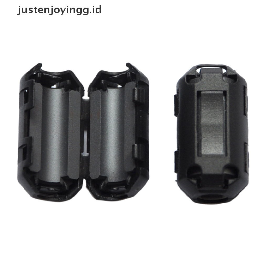 // justenjoyingg.id // 5x Clip On EMI RFI Noise Ferrite Core Filter for 7mm CableHot Sale ~