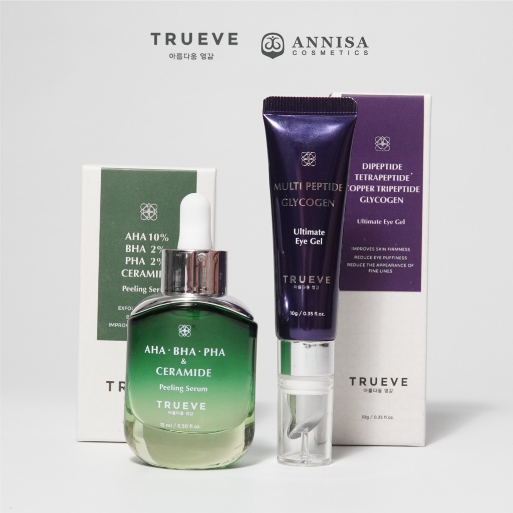 Trueve Peeling Serum &amp; Ultimate Eye Gel