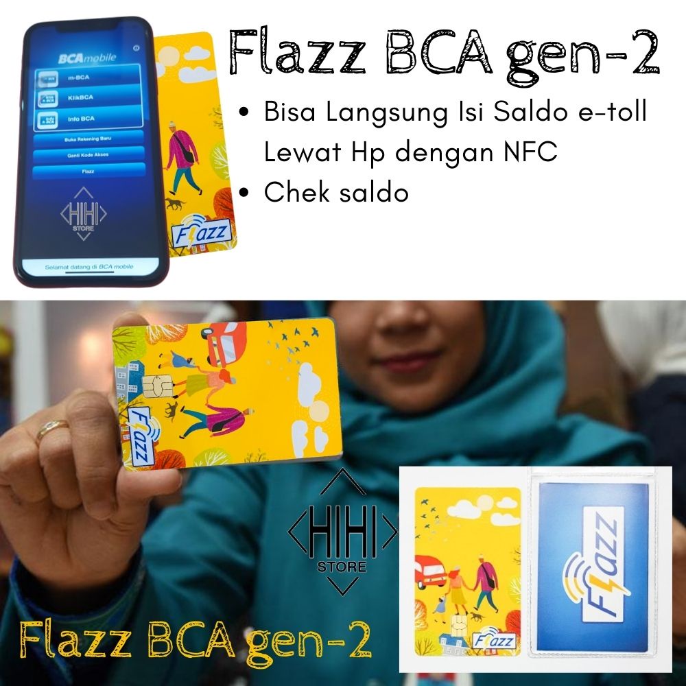 Kartu Flazz BCA Gen 2 - Kartu Flazz - Flazz Bca - E toll bca flazz - kartu flazz bca - e toll flazz gen 2 - kartu toll bca