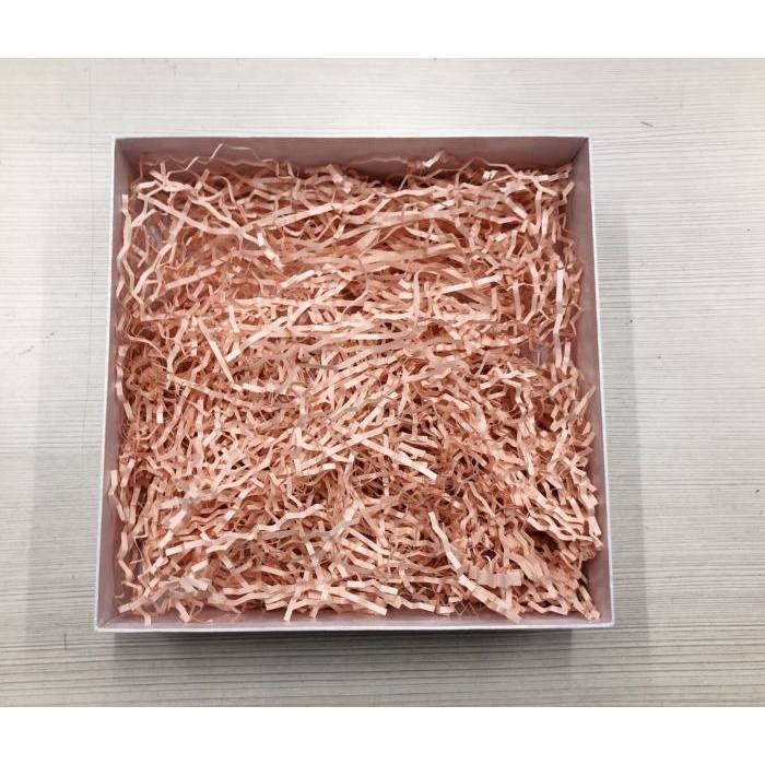 

Goodiebag Shredded Paper / Kertas Potong Warna Peach Pink / Crinkle Cut 200 Gr