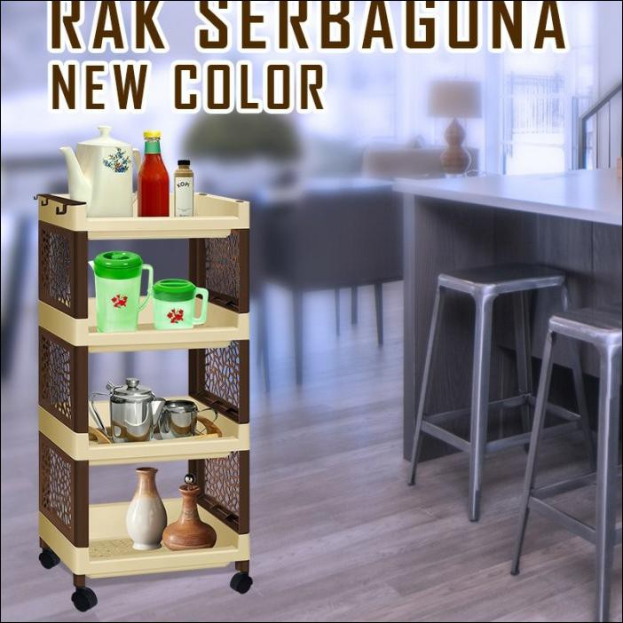 RAK PLASTIK SERBAGUNA SUSUN 5 - RSTK 5 TABITHA