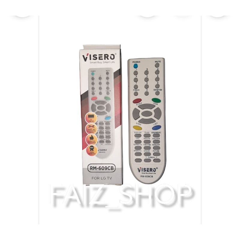 Remote TV LG TV Multi Tabung-Flat-Lcd-Led RM609CB Original Visero