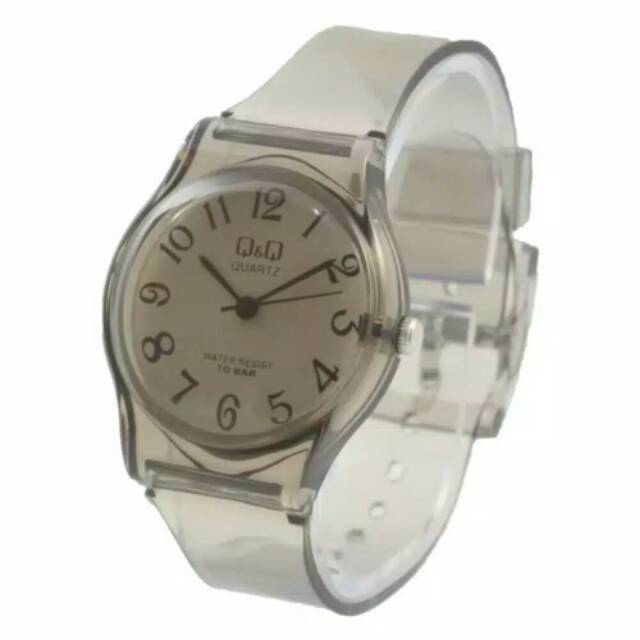 Hot Sale!! Jam Tangan Wanita Kecil Q&amp;Q Jelly Rubber Analog
