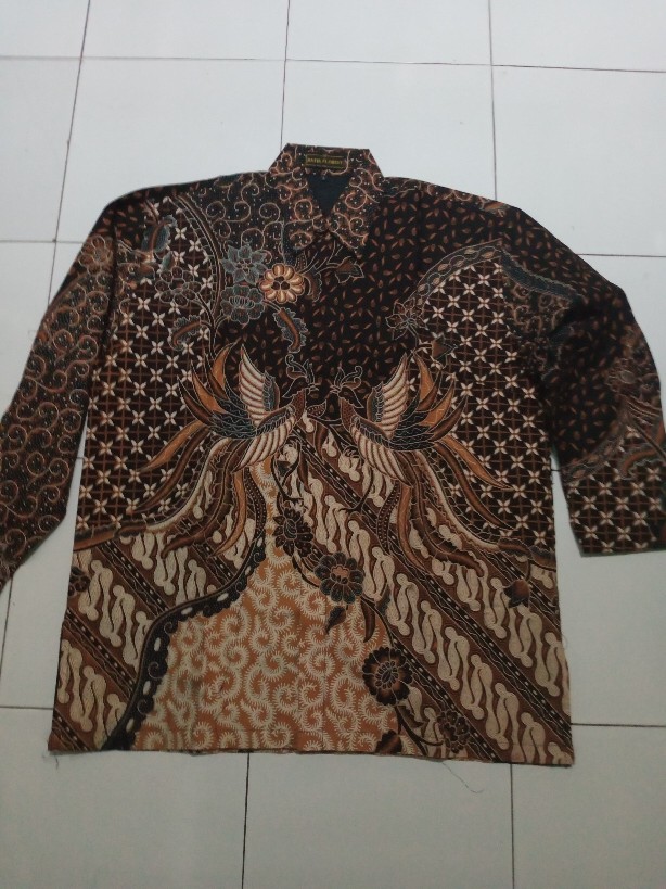 Vijay Kemeja Batik Pria Full Furing Katun Sragenan