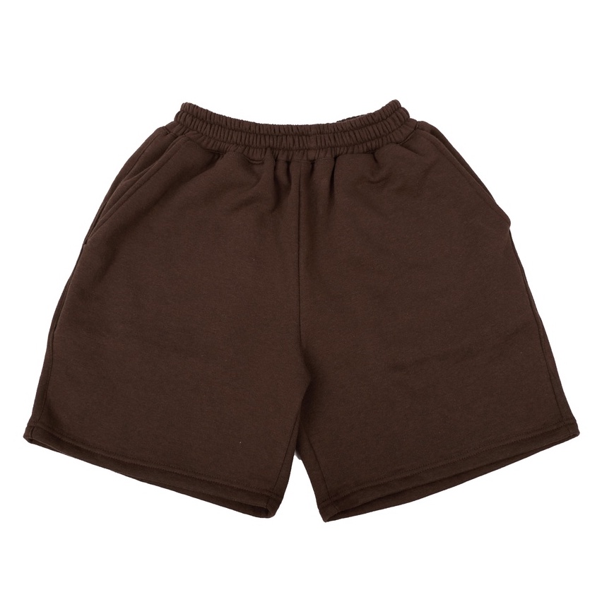 SHORT SWEATPANTS BROWN