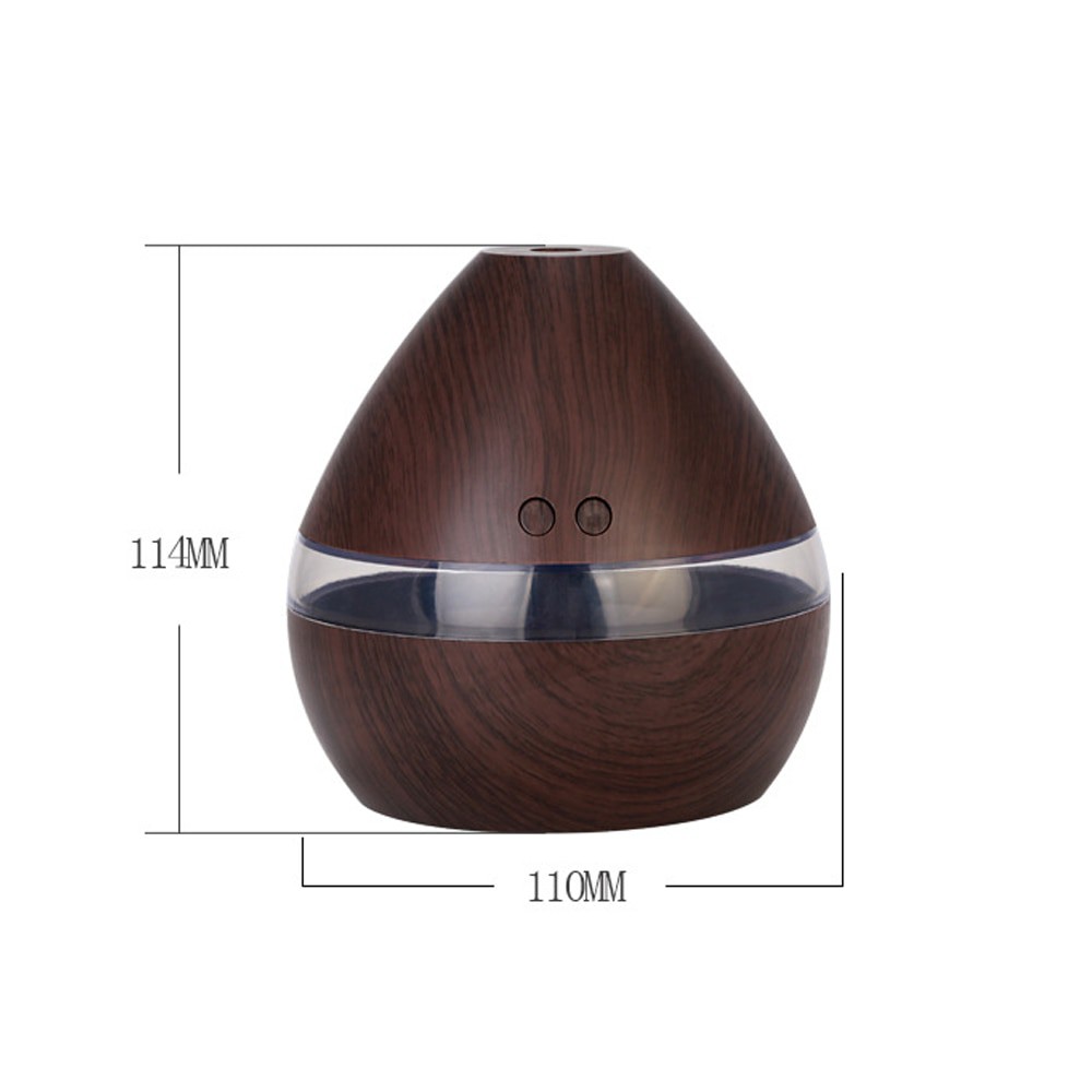 【GOGOMART】Aromatherapy Air Humidifier Wood 300ml - Humi H218