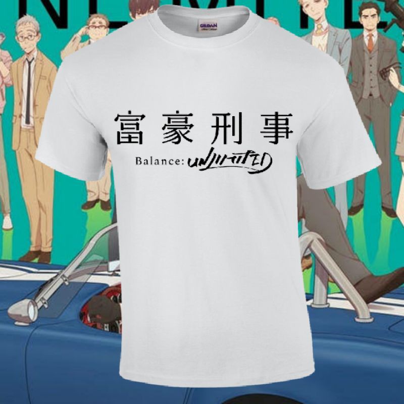 tshirt kaos baju anime manga fugou keiji balance unlimited sablon digital
