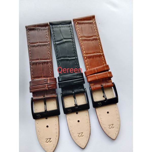 Strap Tali Jam Tangan Alexander Christie tali jam tangan Alexandre christie original motif jeruk 16mm 18mm 20mm 22mm