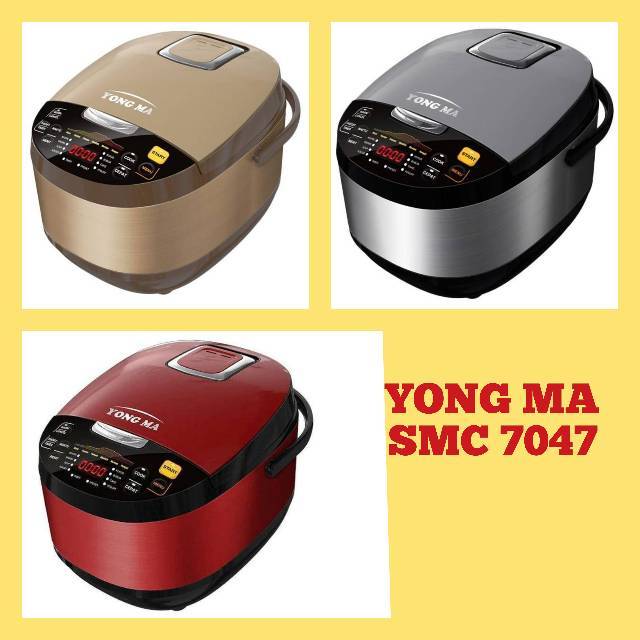 Ongkir TERMURAH YONG MA SMC 7047 DIGITAL RICE COOKER MAGIC COM SMC7047