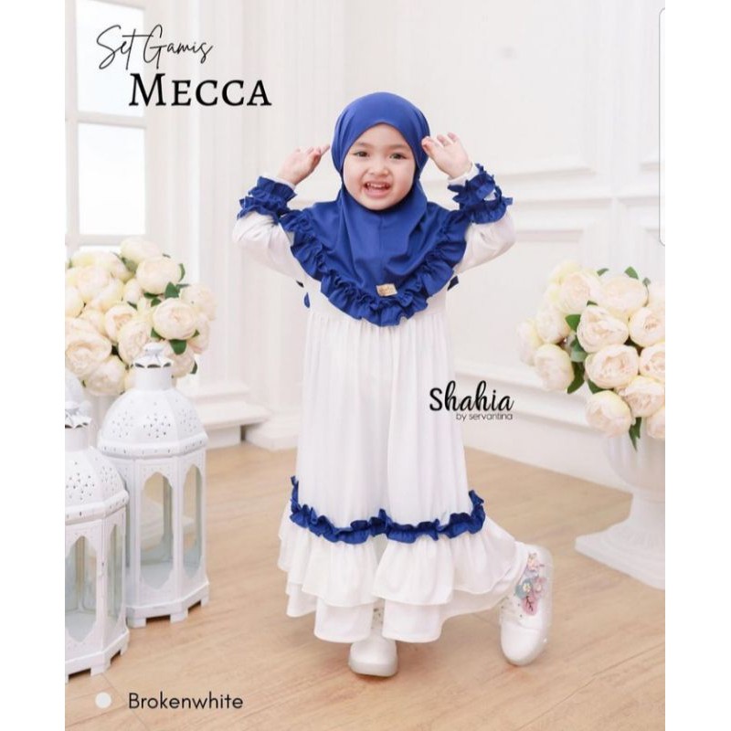 READY  set GAMIS MECCA by SHAHIA Hijab