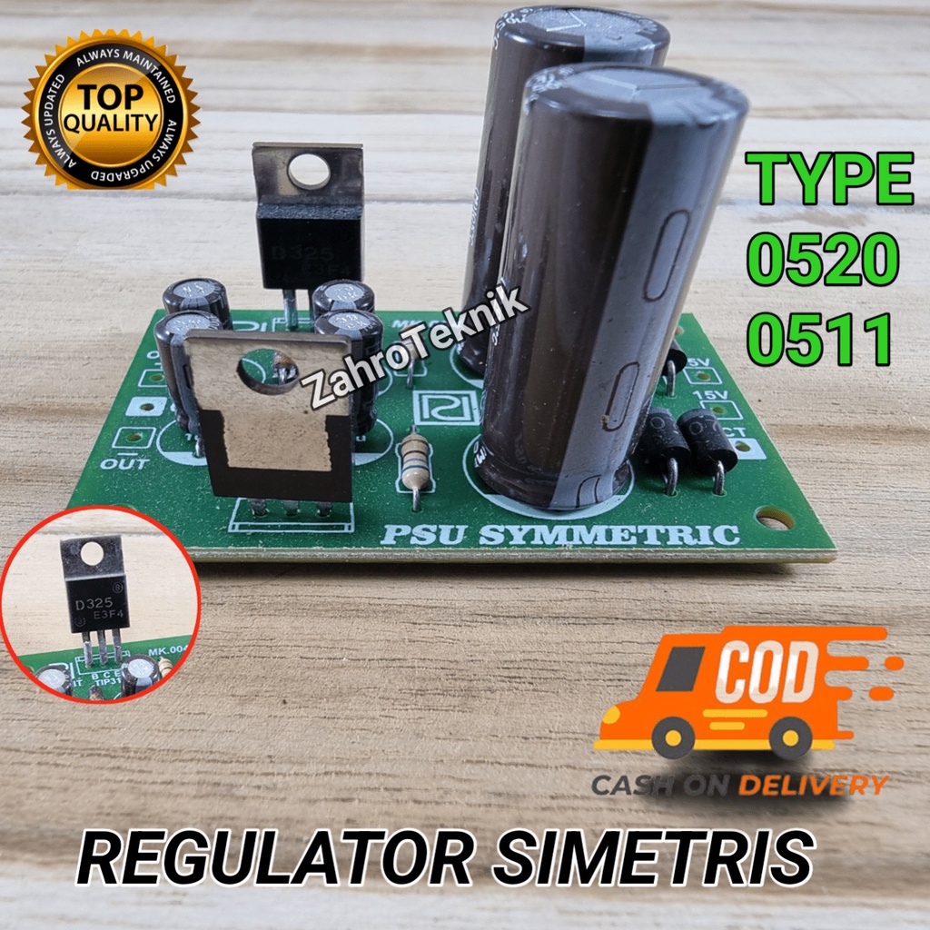 power suplay regulator simetris CT 12V/15v