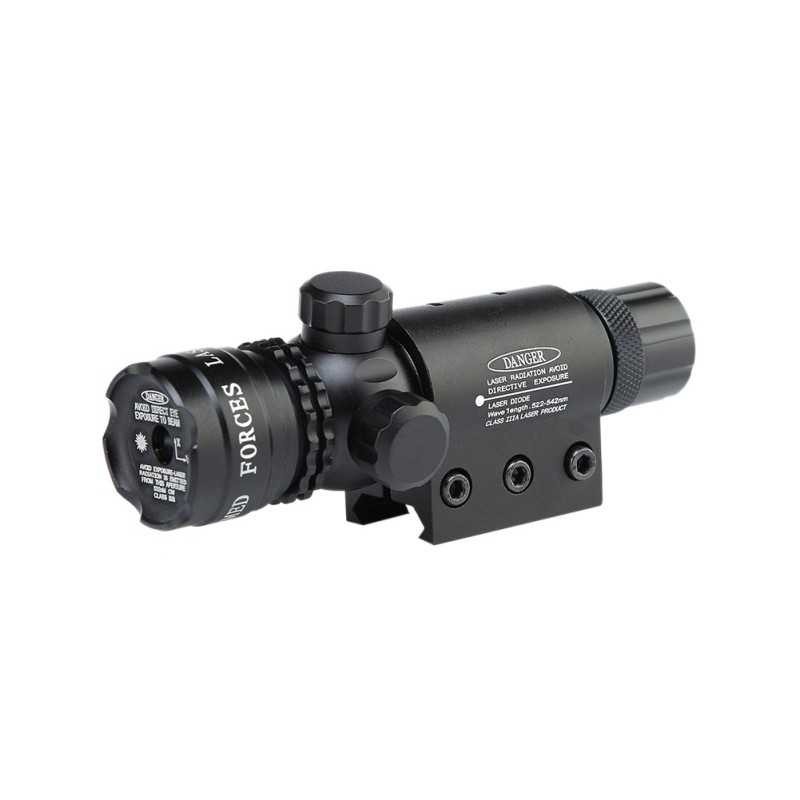 Bayar Ditempat TaffLED Tactical Green Dot Laser Gun Mount Airsoft + Baterai - JG-1